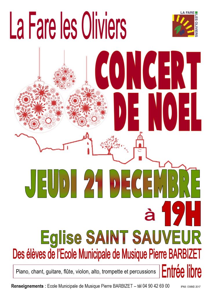 Marché De Noel La Fare Les Oliviers