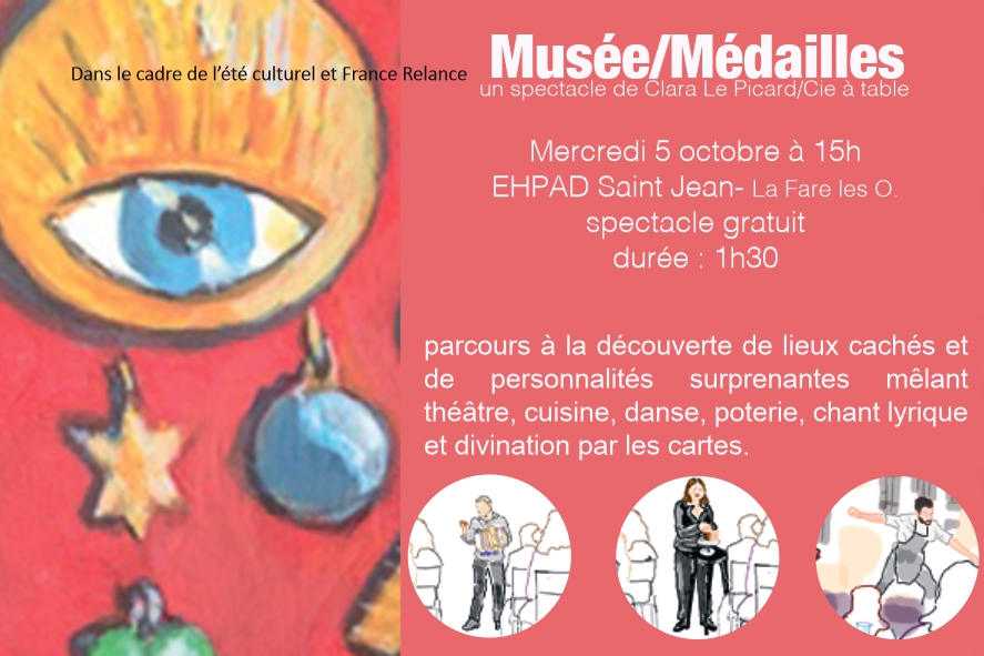 Spectacle Musée / médailles @ Maison de Retraite Saint Jean