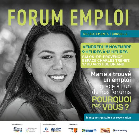 Forum de l’emploi à Salon de Provence