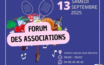J-30 avant le forum des associations !
