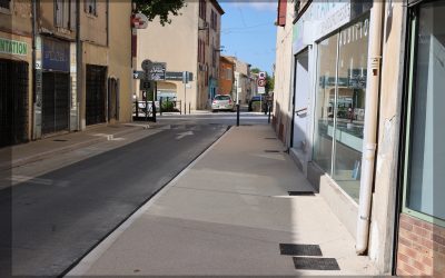 Les travaux sont terminés en centre-ville