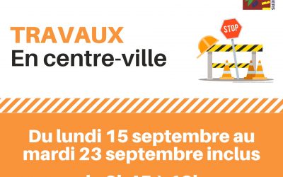 Travaux d’amélioration de la sécurité de l’accessibilité en centre-ville