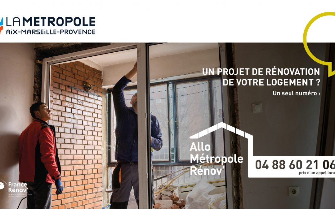 Allo Métropole Rénov : un appel pour faciliter tous vos travaux de rénovation