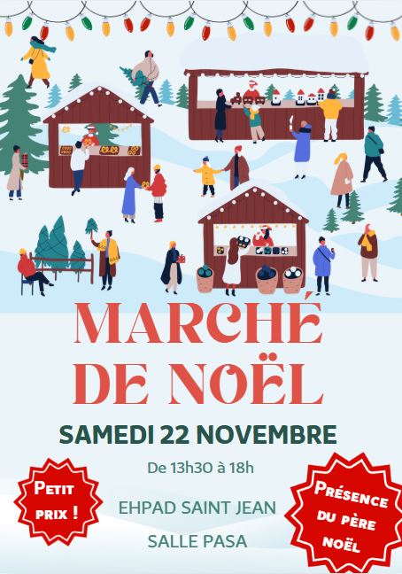 Marché de Noël de Saint Jean @ Maison de retraite Saint Jean