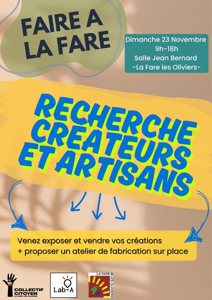 Faire à la Fare @ Centre Culturel Jean Bernard