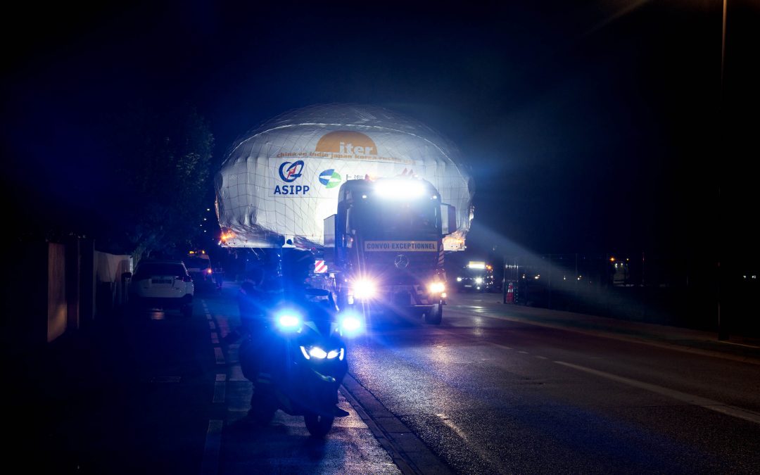 Prochains passages des convois ITER