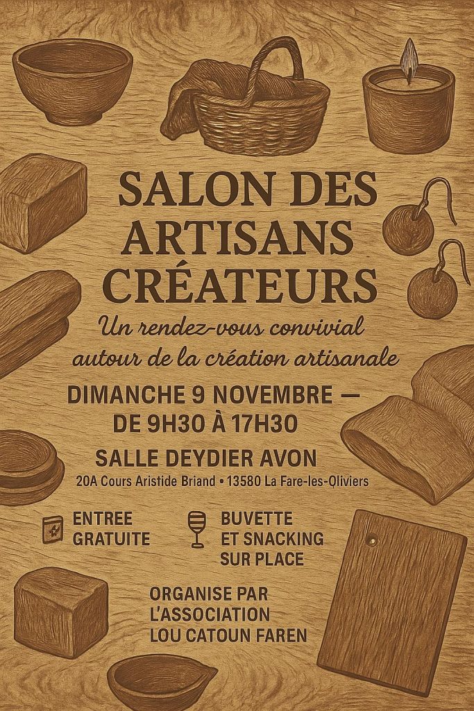 Salon des artisans créateurs @ Salle Deydier Avon