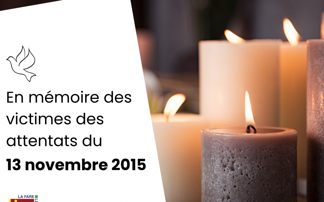 Cérémonie d’hommage aux victimes des attentats du 13 novembre 2015