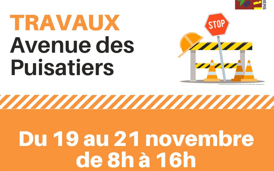 Travaux : avenue des Puisatiers