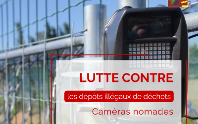 Lutte contre les dépôts illégaux de déchets – installation de caméras nomades