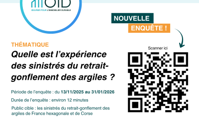 Participez à l&rsquo;enquête nationale sur le retrait-gonflement des argiles