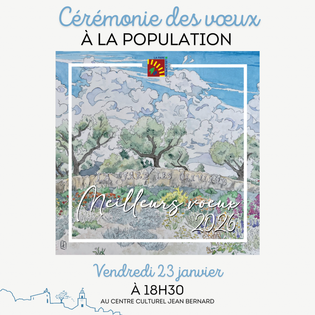 Cérémonie de présentation des vœux à la population @ Cente Culturel Jean Bernard