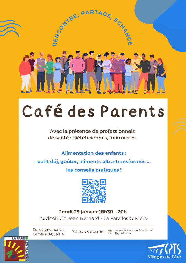 Café des parents @ Auditorium René Bartoli