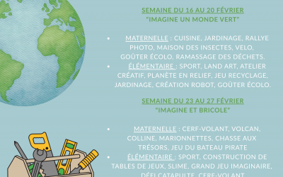 Centre de loisirs – pensez à effectuer vos réservations pour les vacances d&rsquo;hiver !