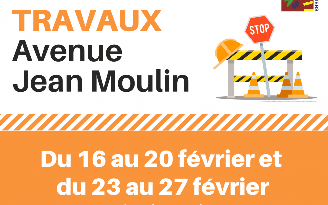 Travaux : avenue Jean Moulin
