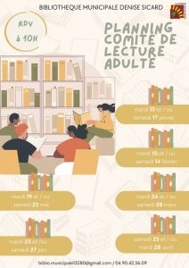 Comité de lecture @ Bibliothèque Municipale Denise Sicard