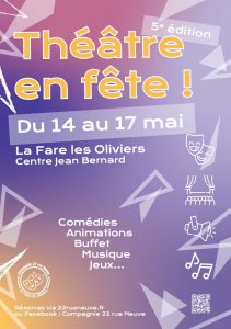 Festival "Théâtre en fête" @ Centre Culturel Jean Bernard