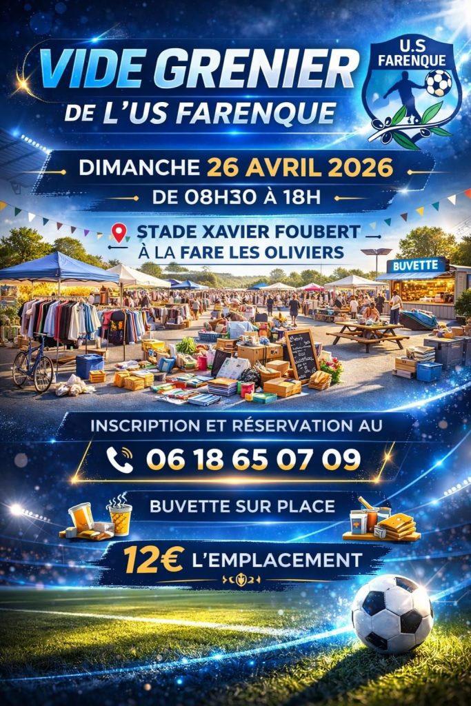 Vide-greniers @ Stade Xavier Foubert