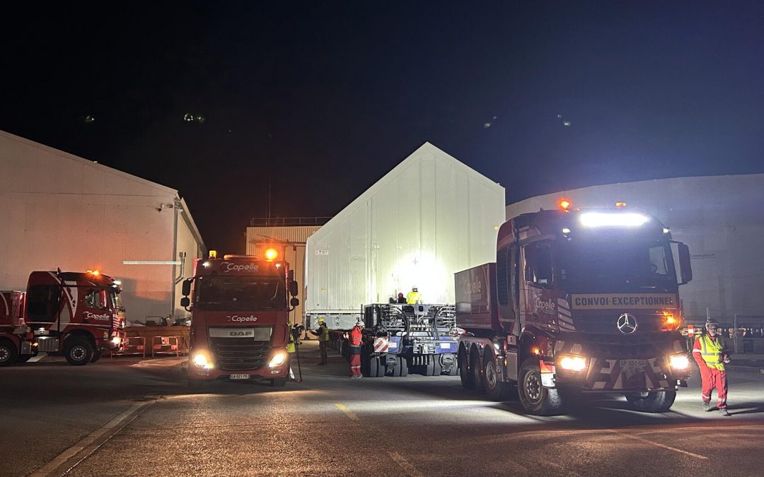 Le prochain convoi ITER transitera dans la nuit du 19 au 20 mai
