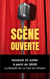 Soirée Scène ouverte @ La Bastide