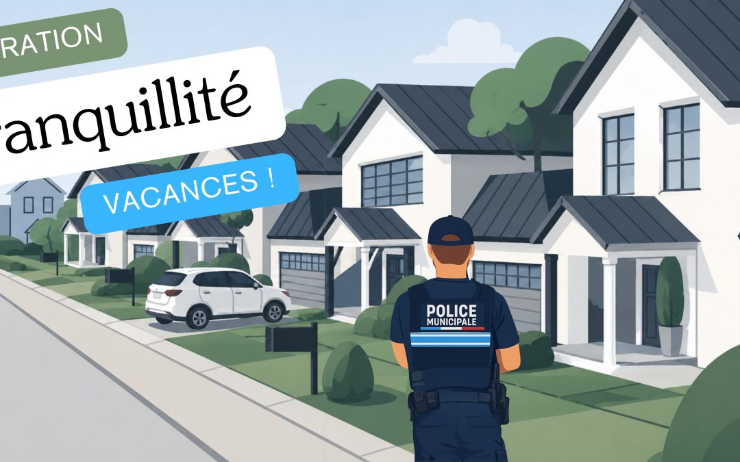 Opération Tranquillité Vacances : Partez sereins !