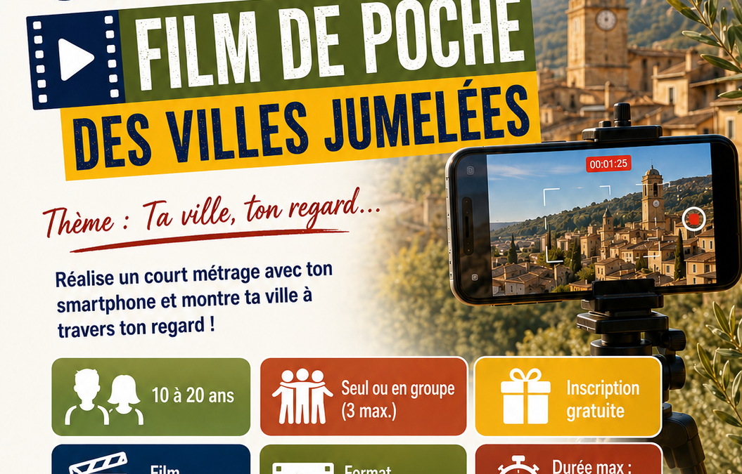 Concours « Film de poche des villes jumelées »