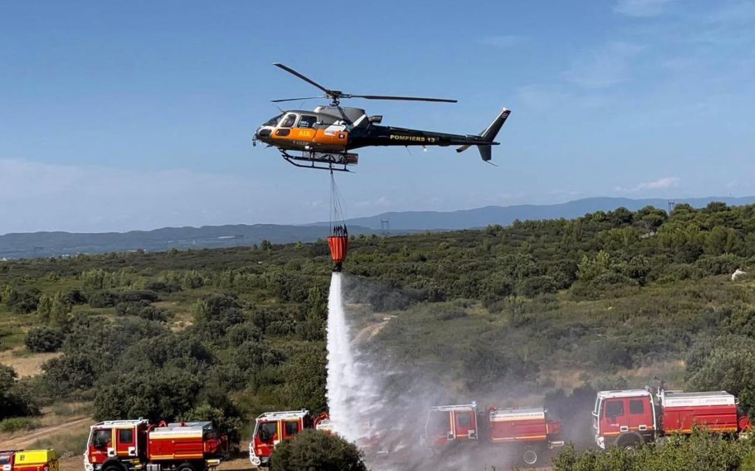 Manœuvres d’entraînement des moyens aériens de lutte contre les incendies