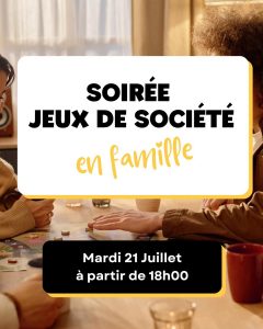 Soirée jeux de société en famille @ Le Phare Tiers-Lieu