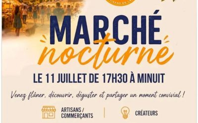 Marché nocturne – modification du plan de circulation