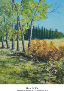 Exposition de peintures d’Henri Guey @ O.M.C