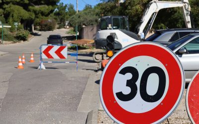 Avenue Jean Moulin – Chemin du Castellas : des travaux pour mieux gérer les eaux de pluie