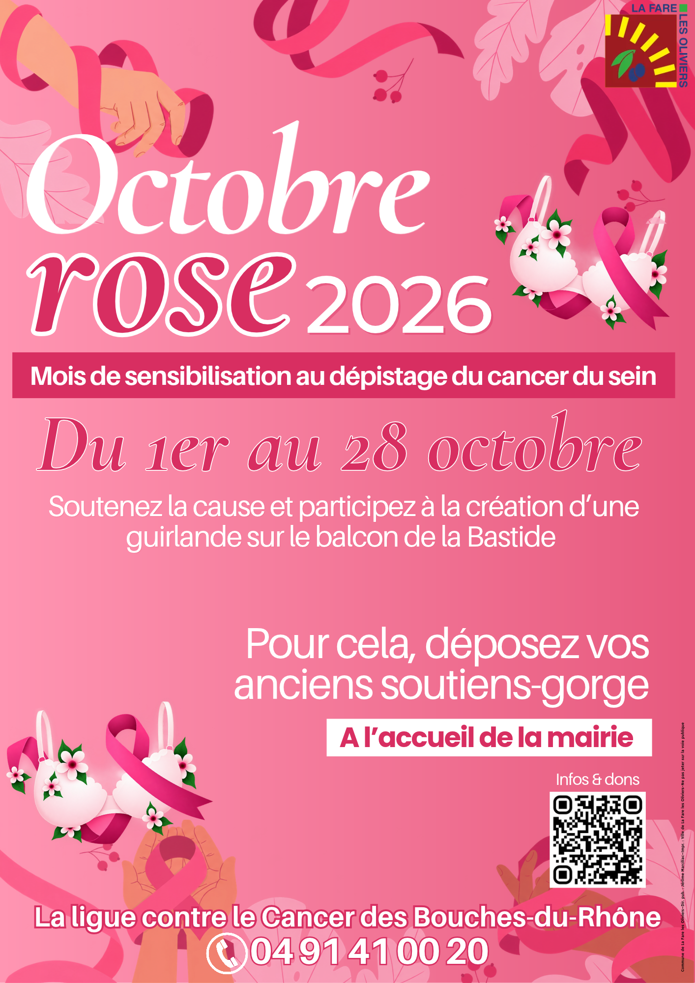 Affiche Octobre Rose 2026