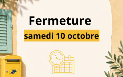 Fermeture du bureau de la Poste